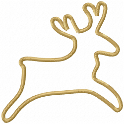 Gazelle Embroidery Design 9